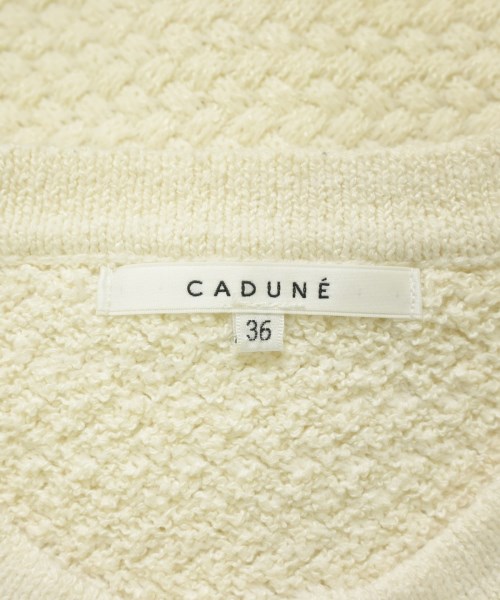 CADUNE（カデュネ）ノーカラージャケット 白 サイズ:36(S位) レディース/2200686070047