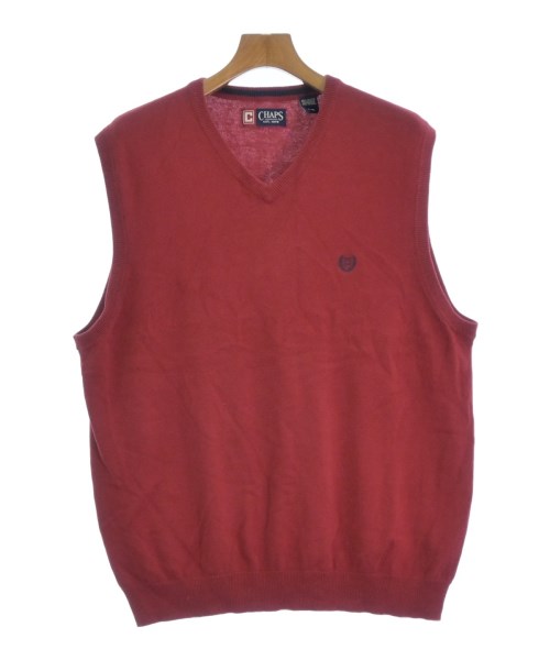 CHAPS(チャップス)ニット・セーター 赤 サイズ:L/2200483709072