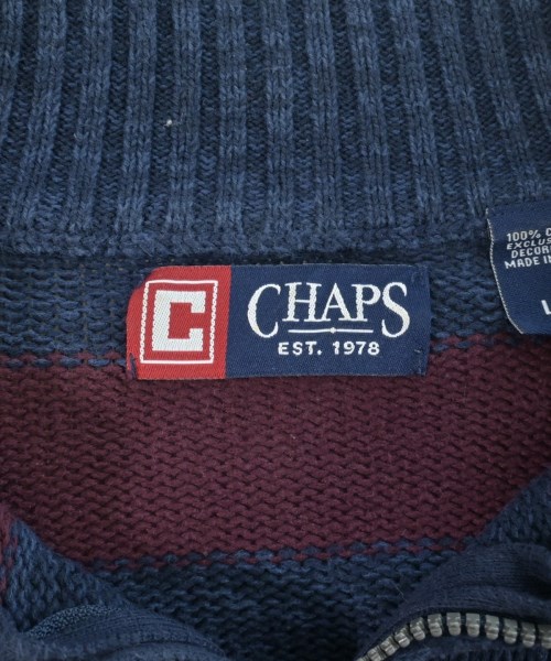 CHAPS（チャップス）ニット・セーター 紺 サイズ:L メンズ/2200638374018