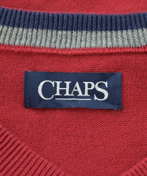 CHAPS（チャップス）ベスト 赤 サイズ:XL メンズ/2200642599032