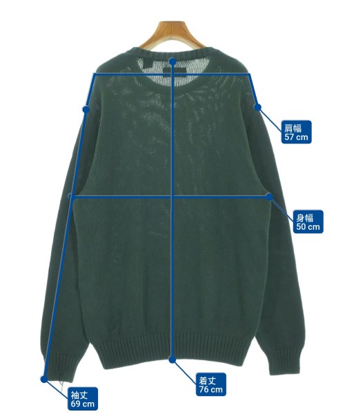 CHAPS（チャップス）ニット・セーター 緑 サイズ:L メンズ/2200644011105