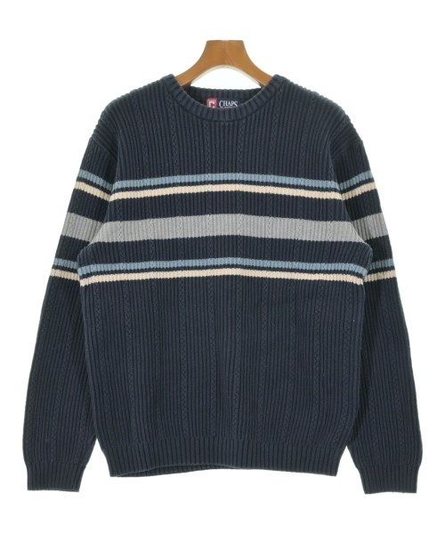 CHAPS(チャップス)ニット・セーター 紺 サイズ:L/2200644011204