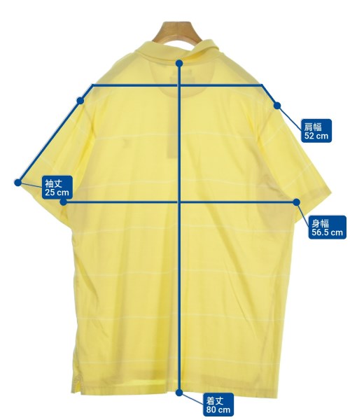 CHAPS（チャップス）ポロシャツ 黄 サイズ:XL メンズ/2200626177089