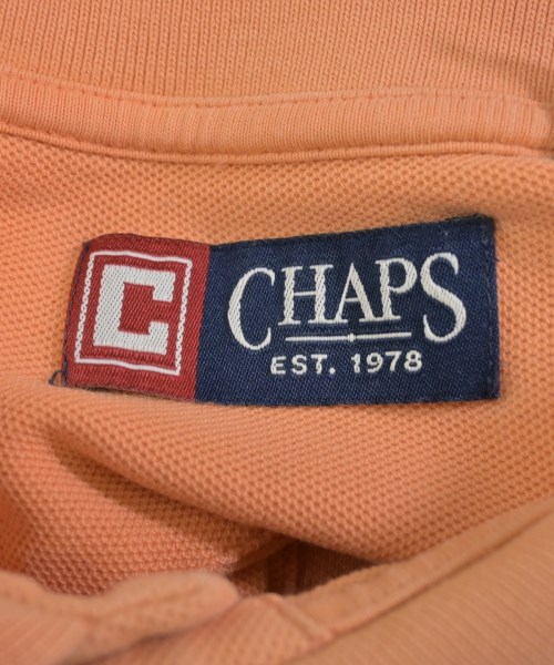 CHAPS（チャップス）ポロシャツ オレンジ サイズ:L メンズ/2200606230223