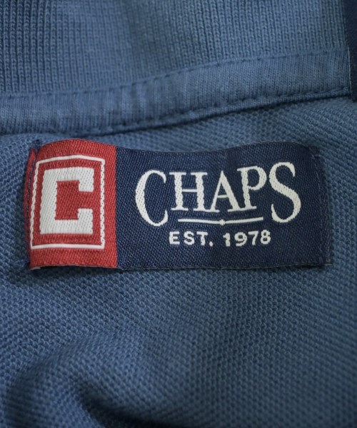 CHAPS（チャップス）ポロシャツ 青 サイズ:XL メンズ/2200606230285