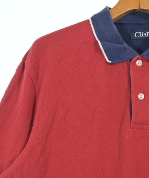CHAPS（チャップス）ポロシャツ 赤 サイズ:L メンズ/2200606230315