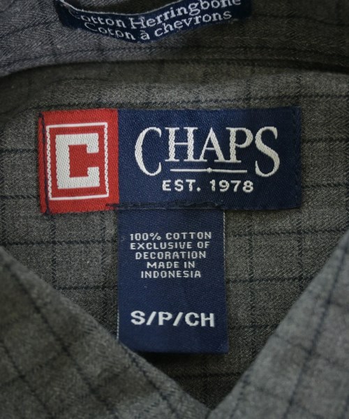 CHAPS（チャップス）カジュアルシャツ グレー サイズ:S メンズ/2200645500011