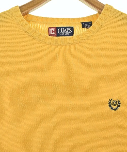 CHAPS（チャップス）ニット・セーター 黄 サイズ:M メンズ/2200660021010