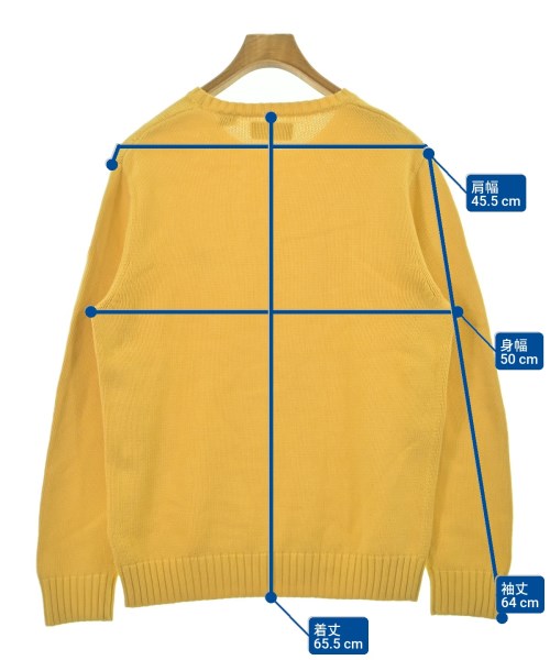 CHAPS（チャップス）ニット・セーター 黄 サイズ:M メンズ/2200660021010