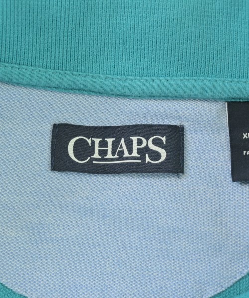 CHAPS（チャップス）ポロシャツ 青 サイズ:XL メンズ/2200728141155