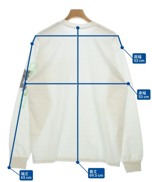 Charcoal（チャコール）Tシャツ・カットソー 白 サイズ:M メンズ/2200615114040