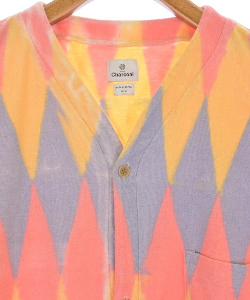 Charcoal（チャコール）カーディガン ピンク サイズ:L メンズ/2200617512011