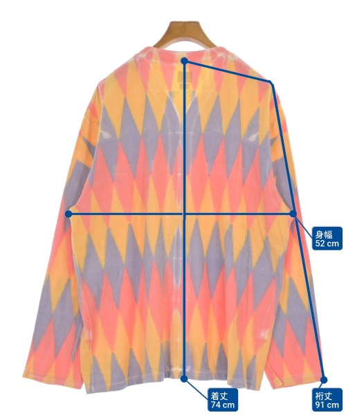 Charcoal（チャコール）カーディガン ピンク サイズ:L メンズ/2200617512011