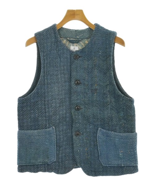 Charcoal(チャコール)カジュアルシャツ 青 サイズ:M/2200673377012