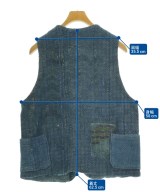 Charcoal（チャコール）カジュアルシャツ 青 サイズ:M メンズ/2200673377012