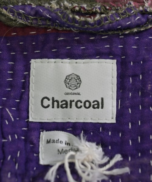 Charcoal（チャコール）カジュアルシャツ グレー サイズ:M メンズ/2200655052029