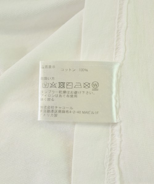 Charcoal（チャコール）Tシャツ・カットソー 白 サイズ:M メンズ/2200708216057