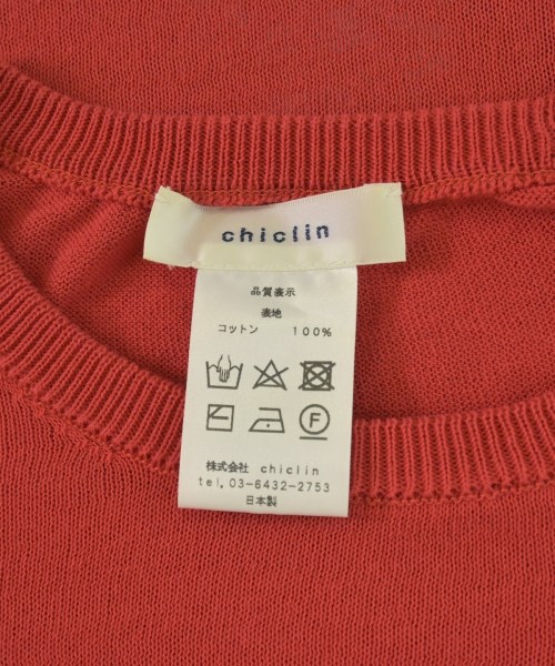 chiclin（チクリン）ニット・セーター 赤 サイズ:M メンズ/2200704217089