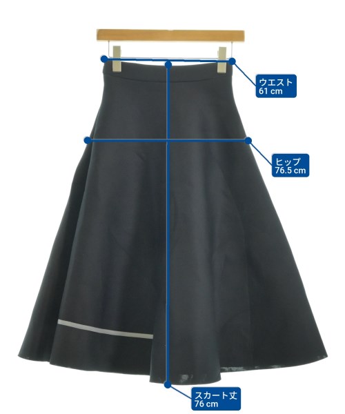 chloma（クロマ）ロング・マキシ丈スカート 黒 サイズ:-(S位) レディース/2200661481332