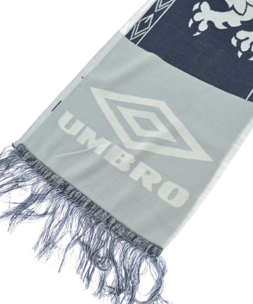 COGNOMEN（コグノーメン）マフラー 紺 サイズ:F メンズ/2200619765026