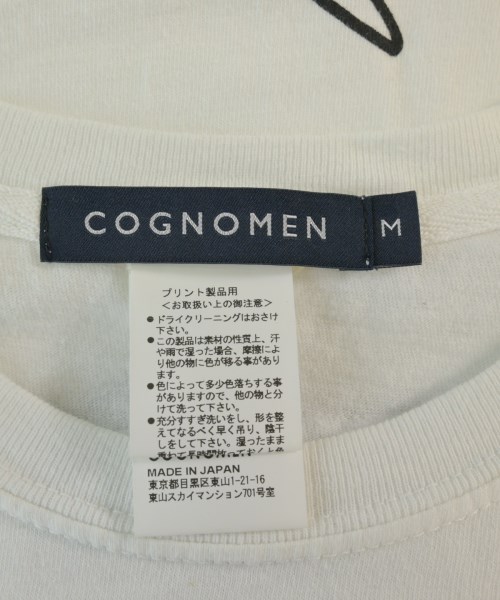 COGNOMEN（コグノーメン）Tシャツ・カットソー 白 サイズ:M メンズ/2200667884243