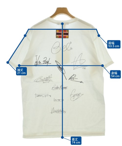 COGNOMEN（コグノーメン）Tシャツ・カットソー 白 サイズ:M メンズ/2200667884243