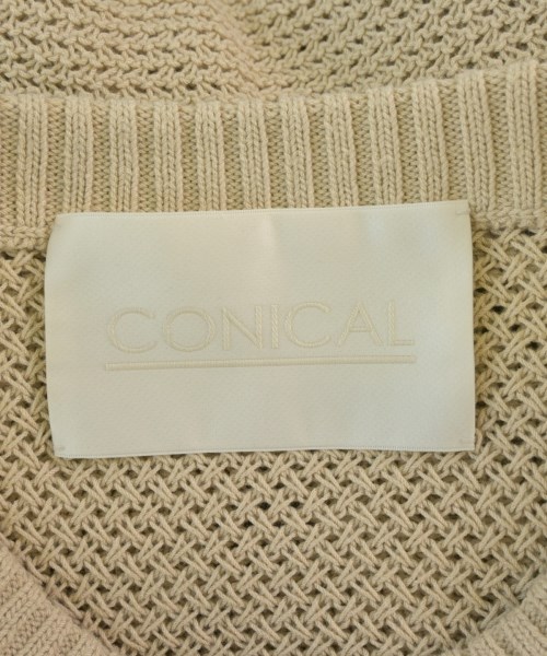 CONICAL（コニカル）ニット・セーター ベージュ サイズ:F レディース/2200672756030