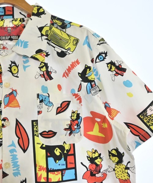 CREAM SODA（クリームソーダ）カジュアルシャツ 白 サイズ:XL メンズ/2200672861390