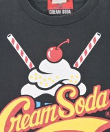 CREAM SODA（クリームソーダ）Tシャツ・カットソー 黒 サイズ:-(XL位) レディース/2200664417062