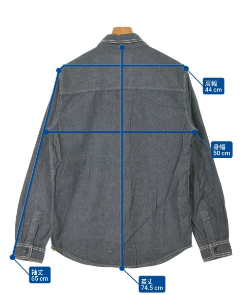 Critical slide.（クリティカルスライド）カジュアルシャツ 黒 サイズ:M メンズ/2200648082019