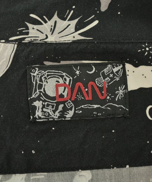 DAN（ダン）カジュアルシャツ 黒 サイズ:M メンズ/2200667076044