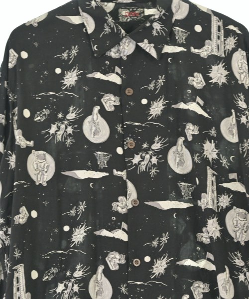 DAN（ダン）カジュアルシャツ 黒 サイズ:M メンズ/2200667076044