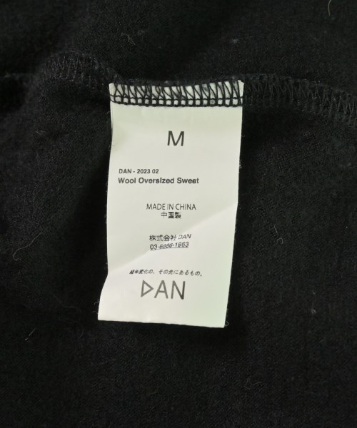DAN（ダン）ニット・セーター 黒 サイズ:M メンズ/2200728870048