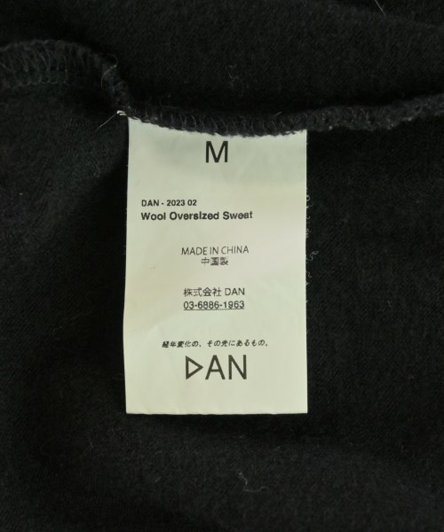 DAN（ダン）ニット・セーター 黒 サイズ:M メンズ/2200728870055