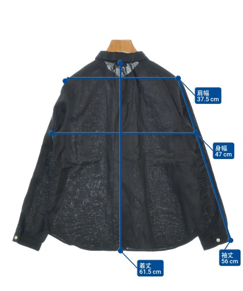 DANA FANEUIL（ダナファヌル）カジュアルシャツ 黒 サイズ:2(M位) レディース/2200649240227