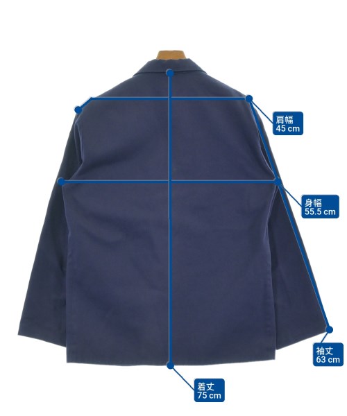 DRESS（ドレス）カジュアルジャケット 紺 サイズ:M メンズ/2200622943329