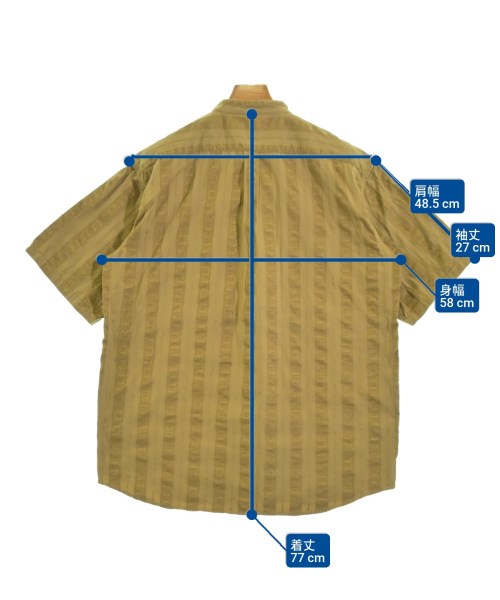 Dress hippy（ドレスヒッピー）カジュアルシャツ ベージュ サイズ:XL メンズ/2200644044028