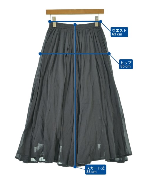 FLEUR DE KALINA（フレールドゥカリーナ）ロング・マキシ丈スカート グレー サイズ:F レディース/2200680030085