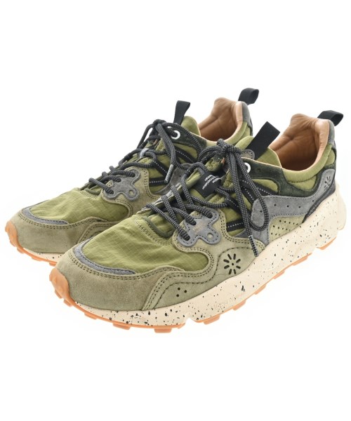 FLOWER MOUNTAIN(フラワーマウンテン)スニーカー カーキ サイズ:EU43(28cm位)/2200661340318