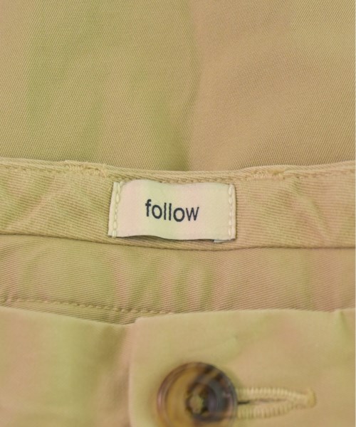 FOLLOW（フォロー）チノパン ベージュ サイズ:-(M位) メンズ/2200496571109