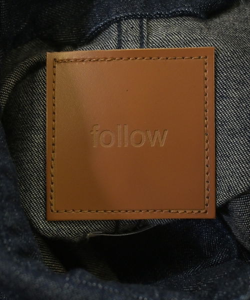 FOLLOW（フォロー）デニムジャケット 紺 サイズ:M メンズ/2200610137105