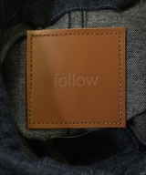 FOLLOW（フォロー）デニムジャケット 紺 サイズ:M メンズ/2200610137105