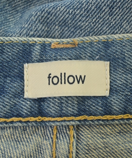 FOLLOW（フォロー）デニムパンツ 青 サイズ:31(M位) メンズ/2200610137297