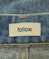 FOLLOW（フォロー）デニムパンツ 青 サイズ:31(M位) メンズ/2200610137297