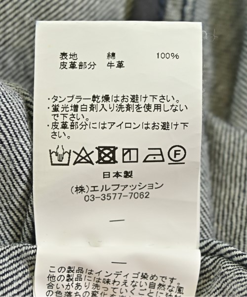 FOLLOW（フォロー）カバーオール 紺 サイズ:S メンズ/2200723441106
