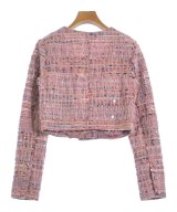 For Love & LEmons（フォーラブアンドレモン）ノーカラージャケット ピンク サイズ:XXS レディース/2200678210147