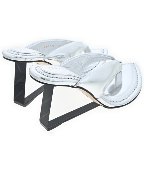 GOOD AMERICAN（グッドアメリカン）サンダル シルバー サイズ:UK6 1/2(25cm位) レディース/2200615822044