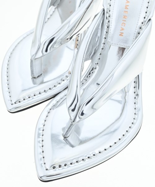 GOOD AMERICAN（グッドアメリカン）サンダル シルバー サイズ:UK6 1/2(25cm位) レディース/2200615822044