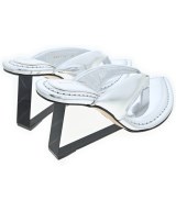 GOOD AMERICAN（グッドアメリカン）サンダル シルバー サイズ:UK6 1/2(25cm位) レディース/2200615822044