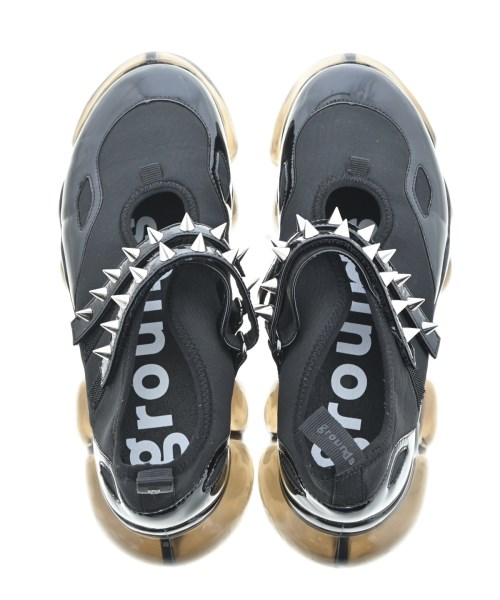 grounds（グラウンド）スニーカー 黒 サイズ:24cm レディース/2200622019109
